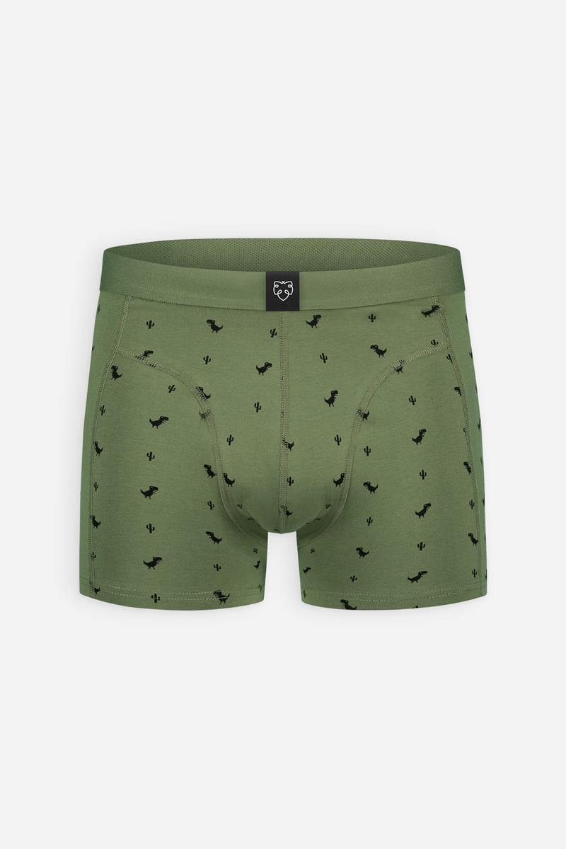 A-dam A-dam Boxershort 8Bit Dino Groen 1