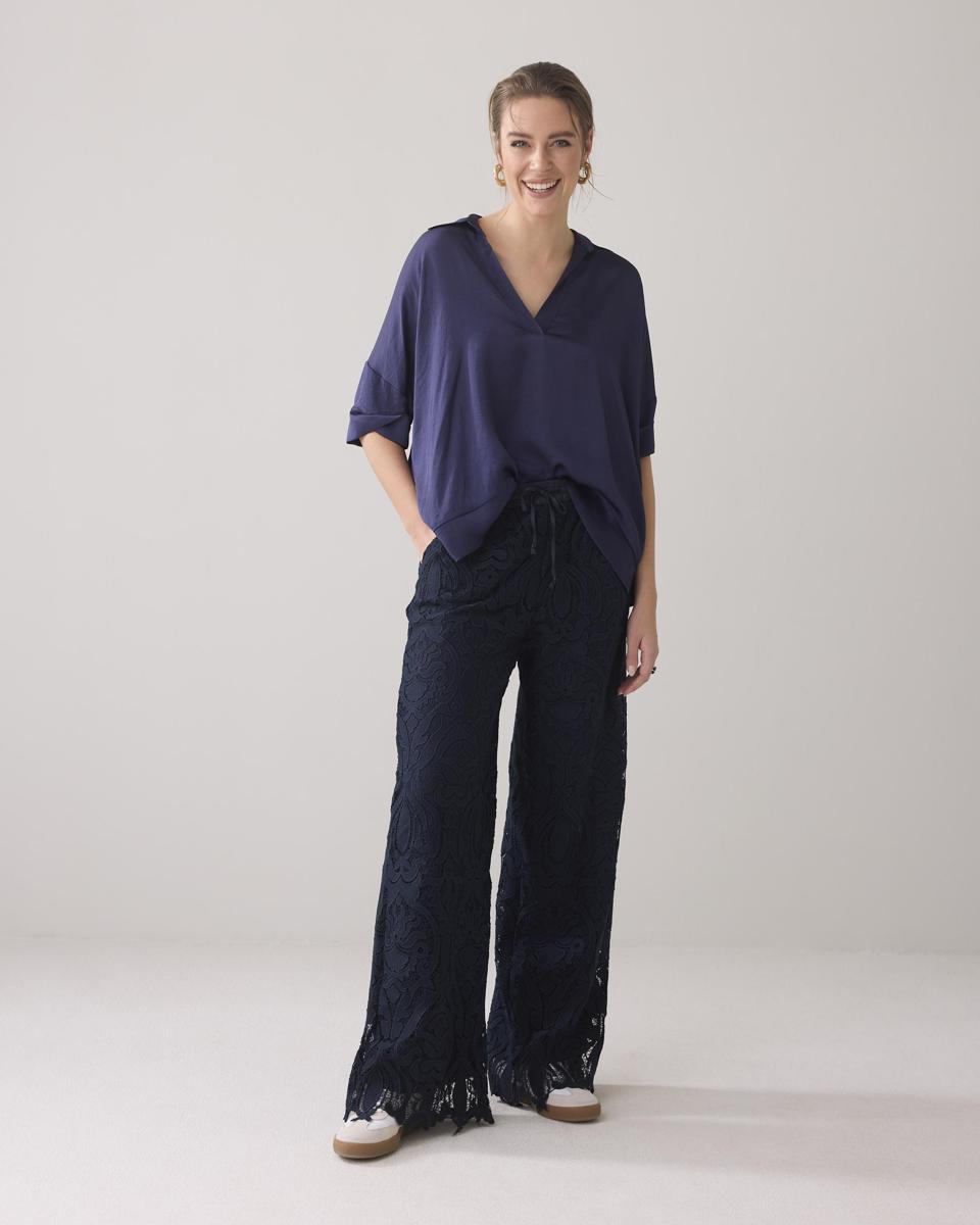 Summum Summum Pantalon 4s2734-12182 Blauw 3