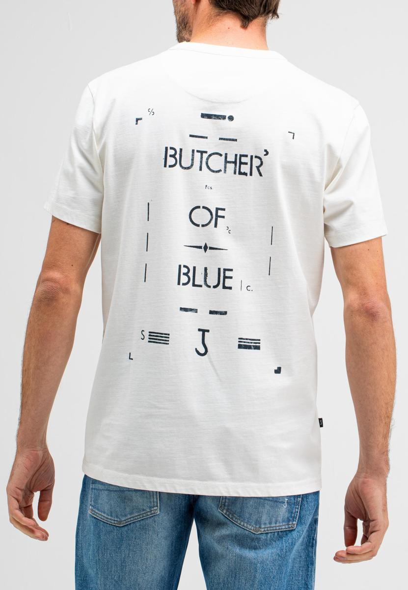 Butcher of Blue Butcher of Blue T-Shirt M2512004 Wit 3
