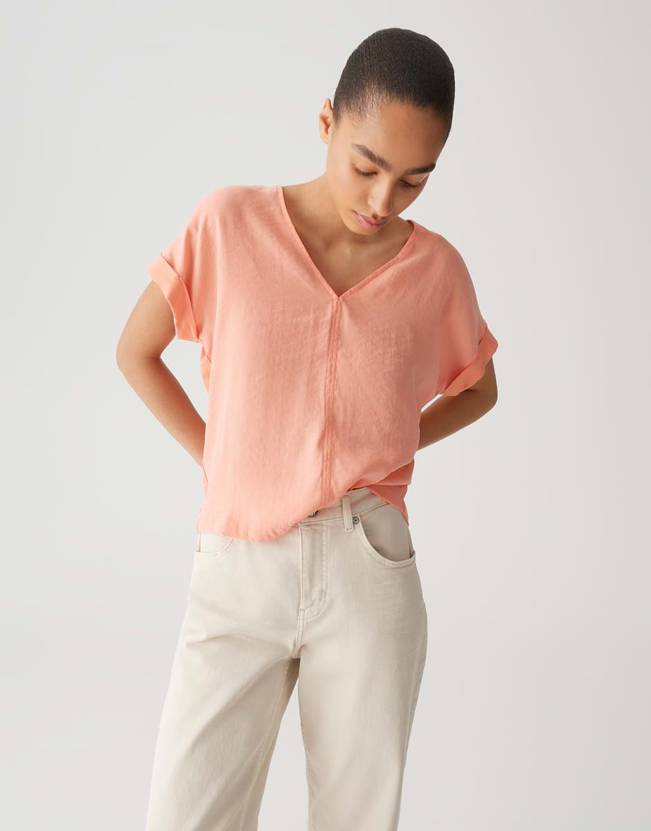 OPUS OPUS T-Shirt Solme Oranje 1