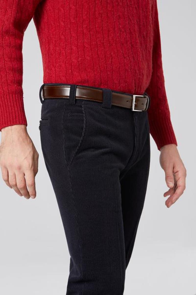 Meyer Meyer Pantalon Roma 2-390 Blauw 2