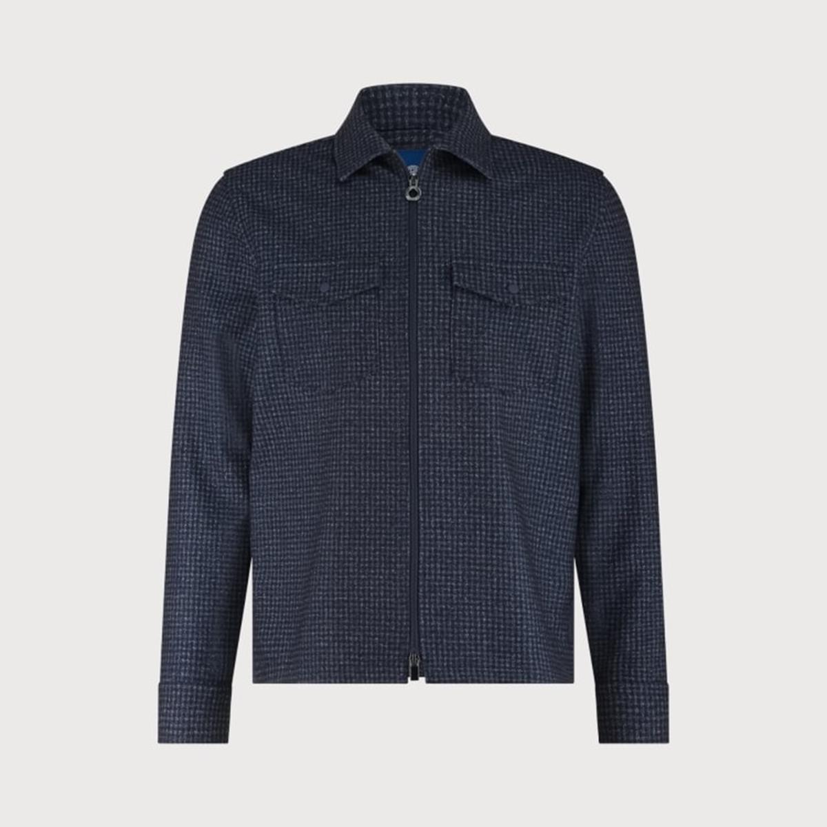 Blue Industry Overshirt PisaW25-M1 Blauw 1
