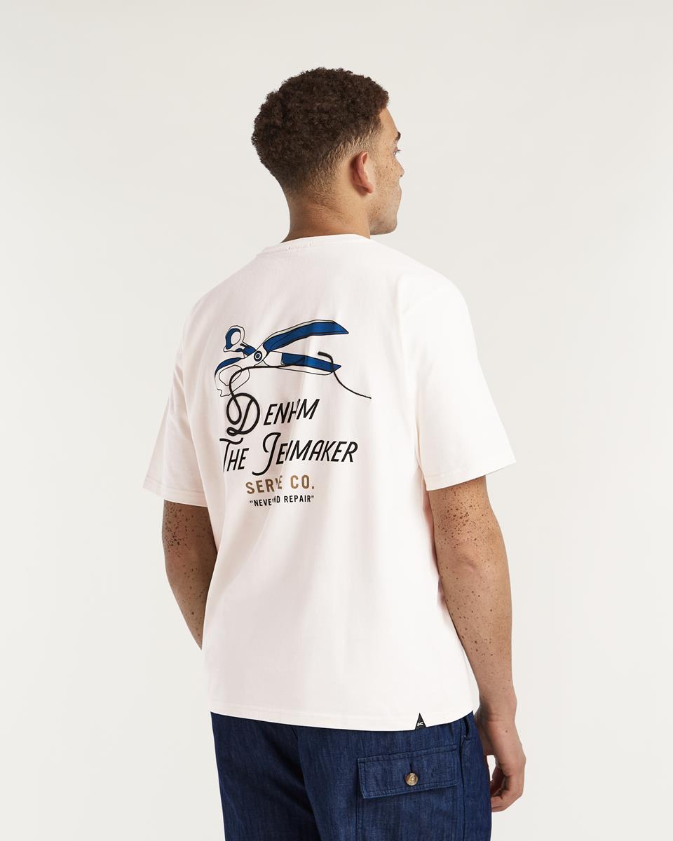 Denham T-Shirt 01-25-02-52-222 Off-White 3