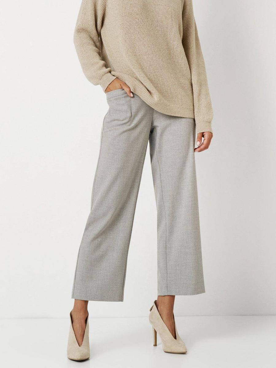TONI TONI Pantalon Sue Wide Chic 7/8 Grijs 3