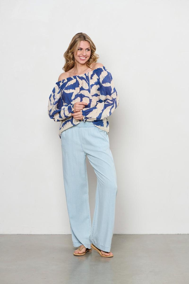&Co Woman Blouse BL378 Blauw 5
