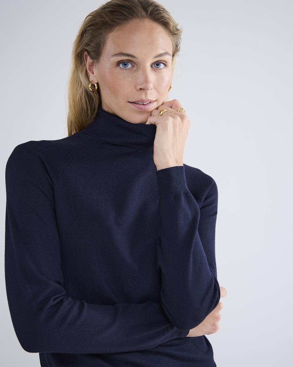 Summum Summum Trui Paris-7890 Blauw 1