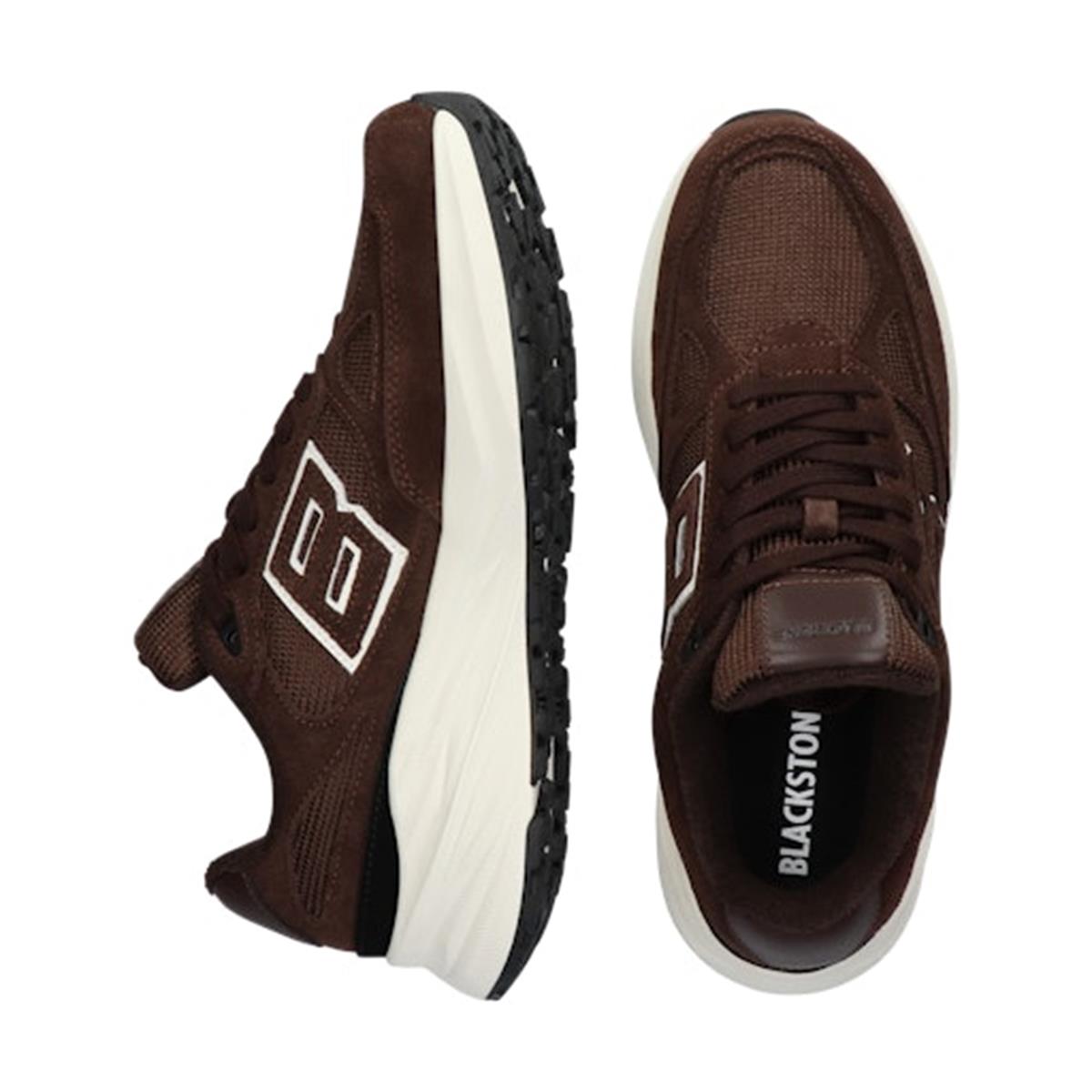 Blackstone Sneakers Flint Moss Bruin 3