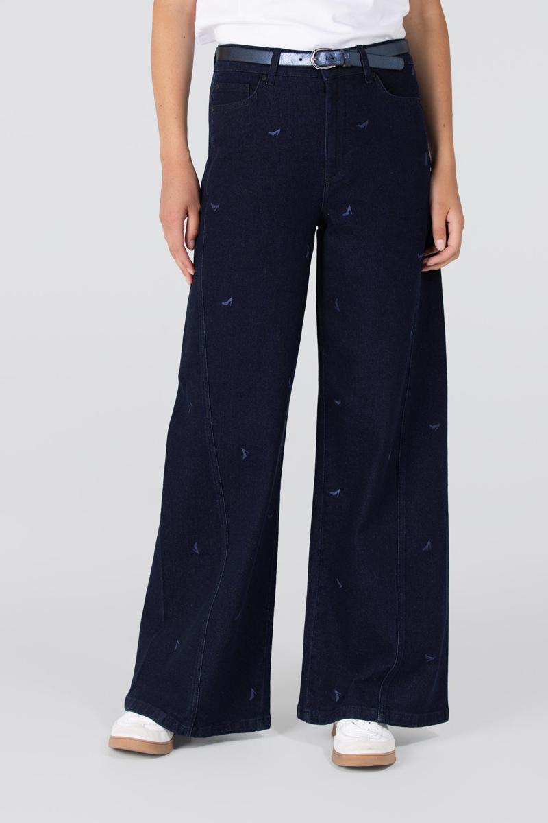 Jansen Amsterdam Pantalon ISABEAU W25 Blauw 1