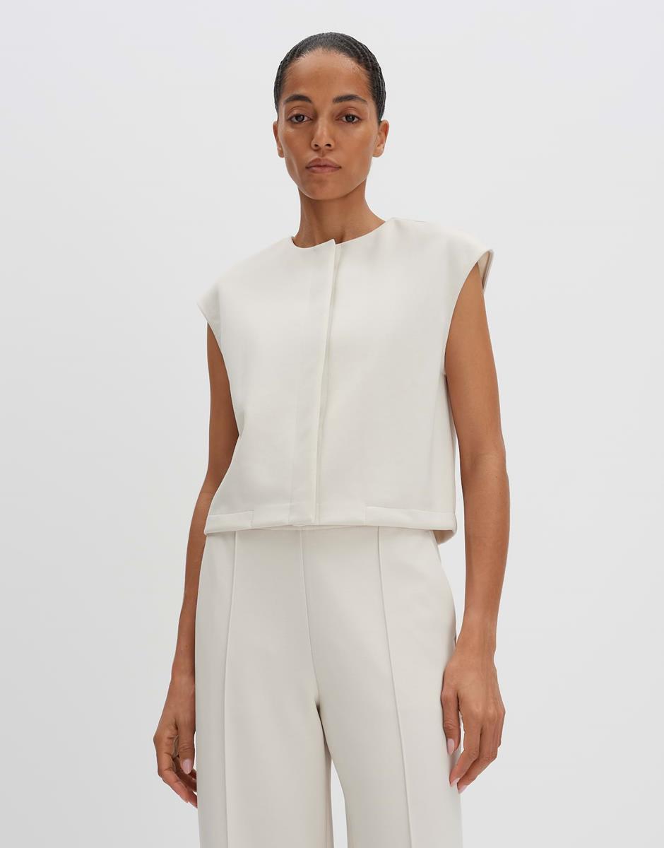 SOMEDAY Gilet Umandy Beige 1
