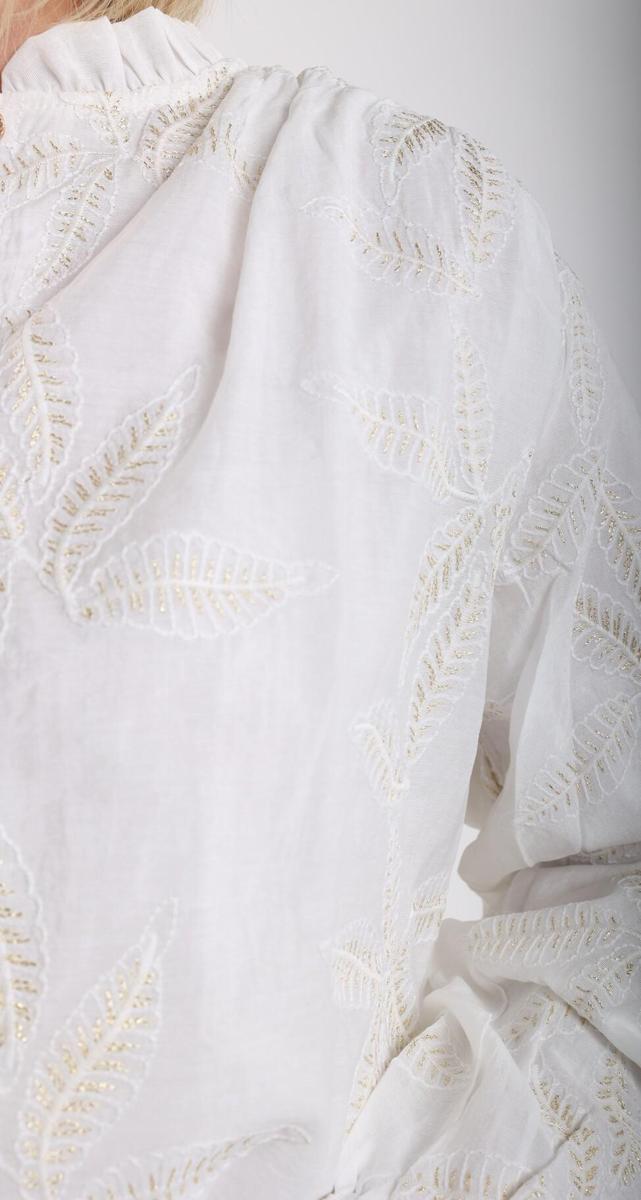 NUKUS NUKUS Blouse NKS02074 Wit 4