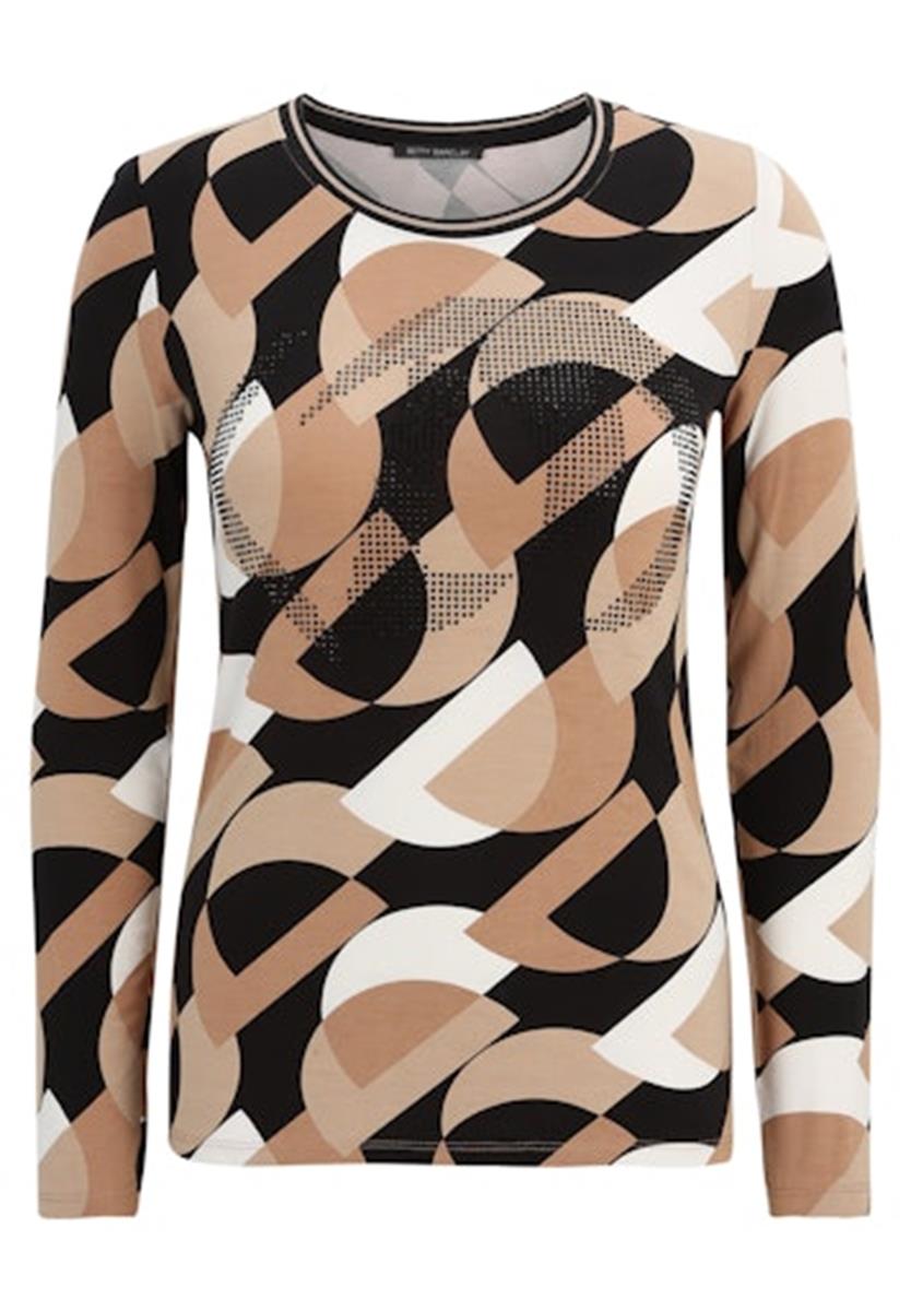 Betty Barclay Betty Barclay T-Shirt 23521059 Beige 2