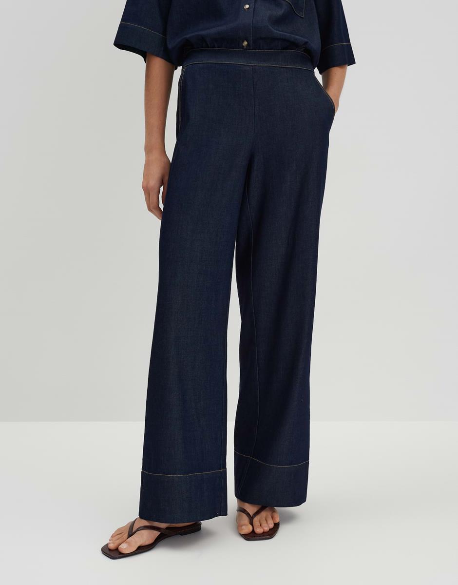 SOMEDAY Jeans Charlie Wide Denim Blauw 1