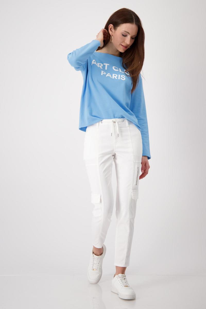 Monari Monari Pantalon 409068 Off-White 3