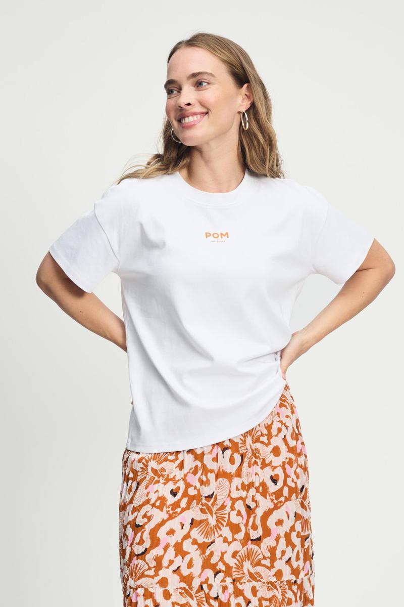 POM Amsterdam POM Amsterdam T-Shirt SP9132 Wit 5