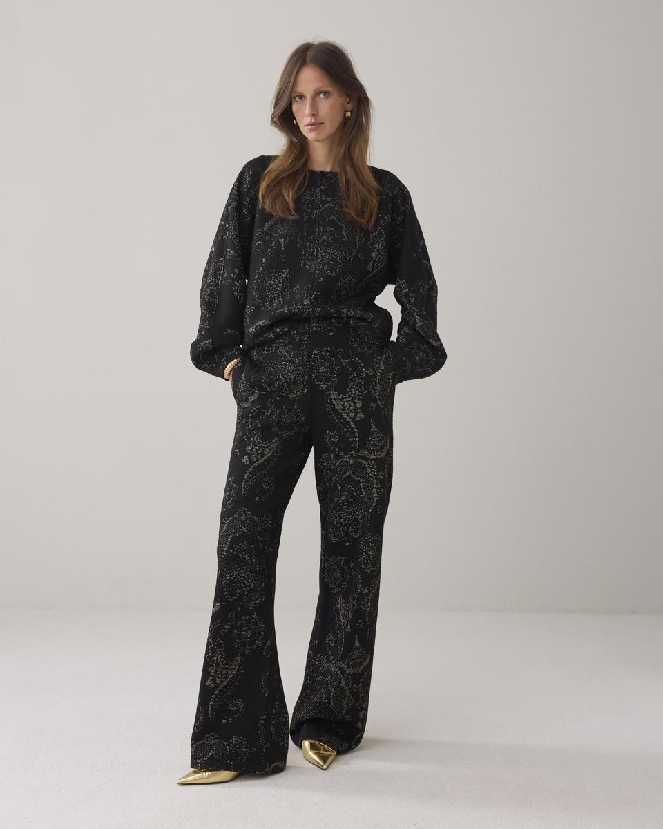 Summum Pantalon 4s2904-30735 Zwart 1