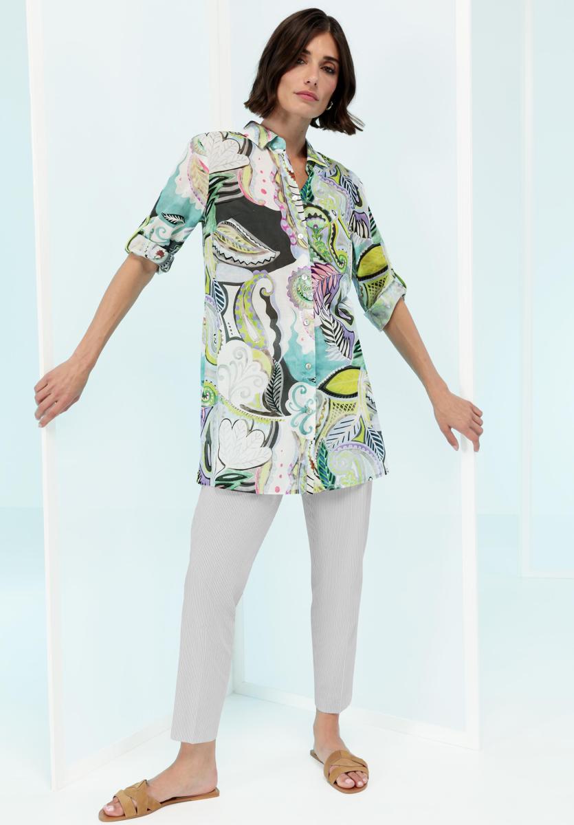 Bianca Bianca Blouse 55021 Groen 4