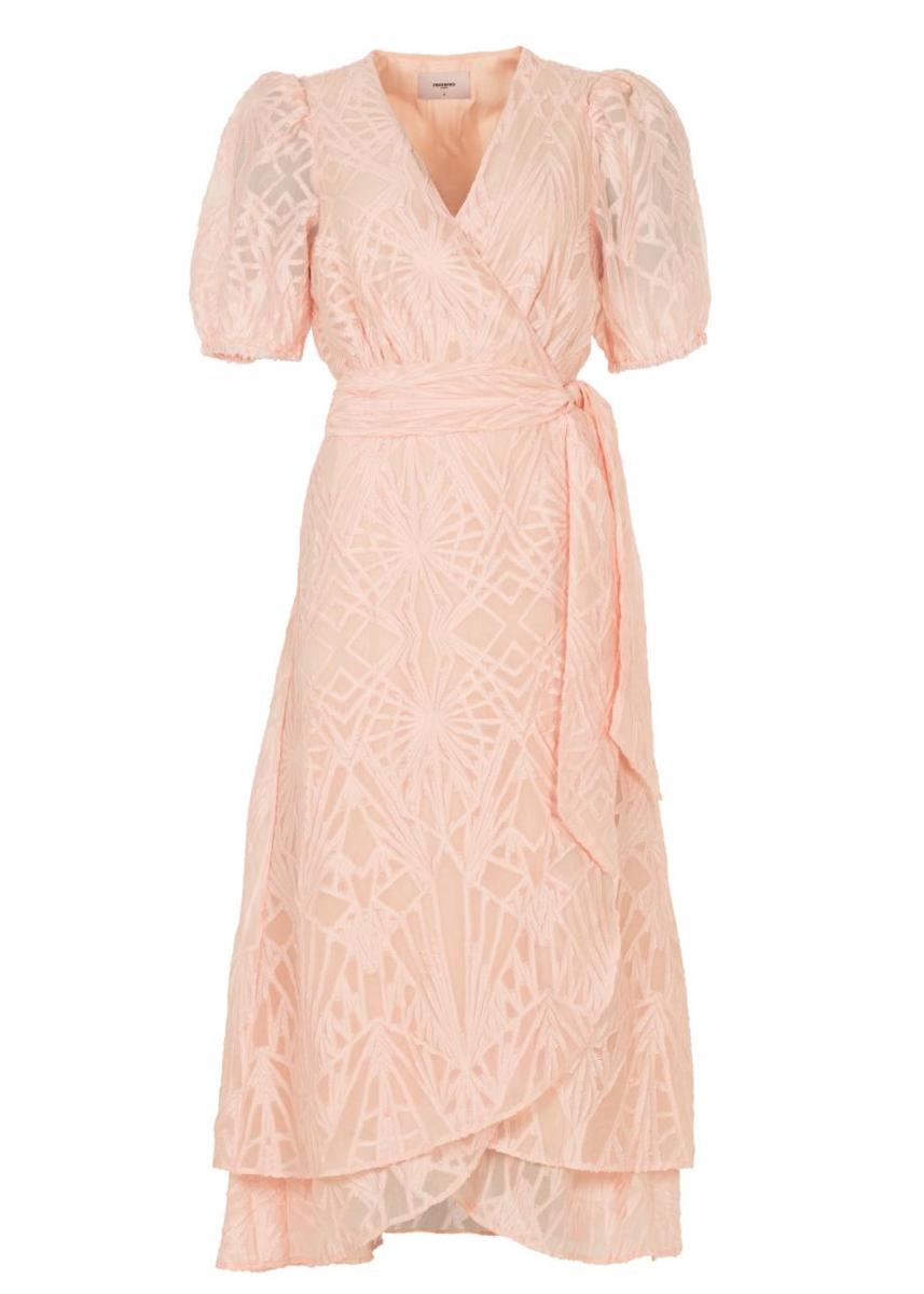 Freebird Freebird Jurk Blossom Layer Oranje 1