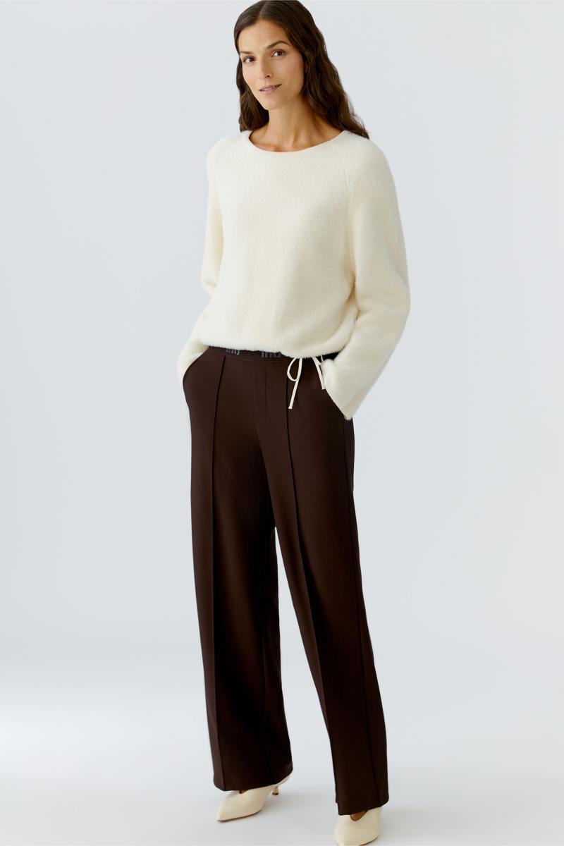 Oui Pantalon 0091737 Bruin 6