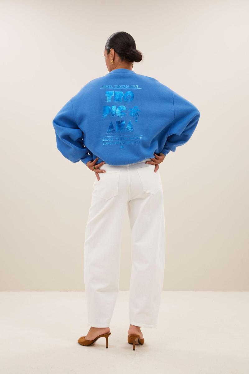 By-Bar By-Bar Sweater Bibi Dancing Swea Blauw 3