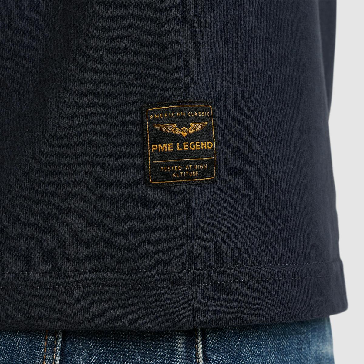 PME Legend PME Legend T-Shirt PTSS2503564 Blauw 5