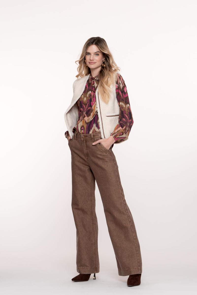 Geisha Jeans 51515-10 Bruin 1