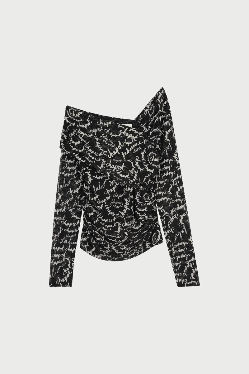 Fabienne Chapot Top Bjorn Top Zwart 2