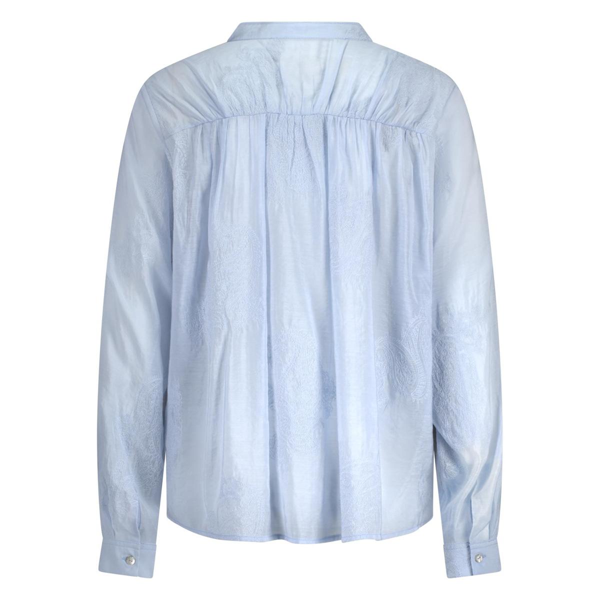 NUKUS NUKUS Blouse NKS02077 Blauw 4