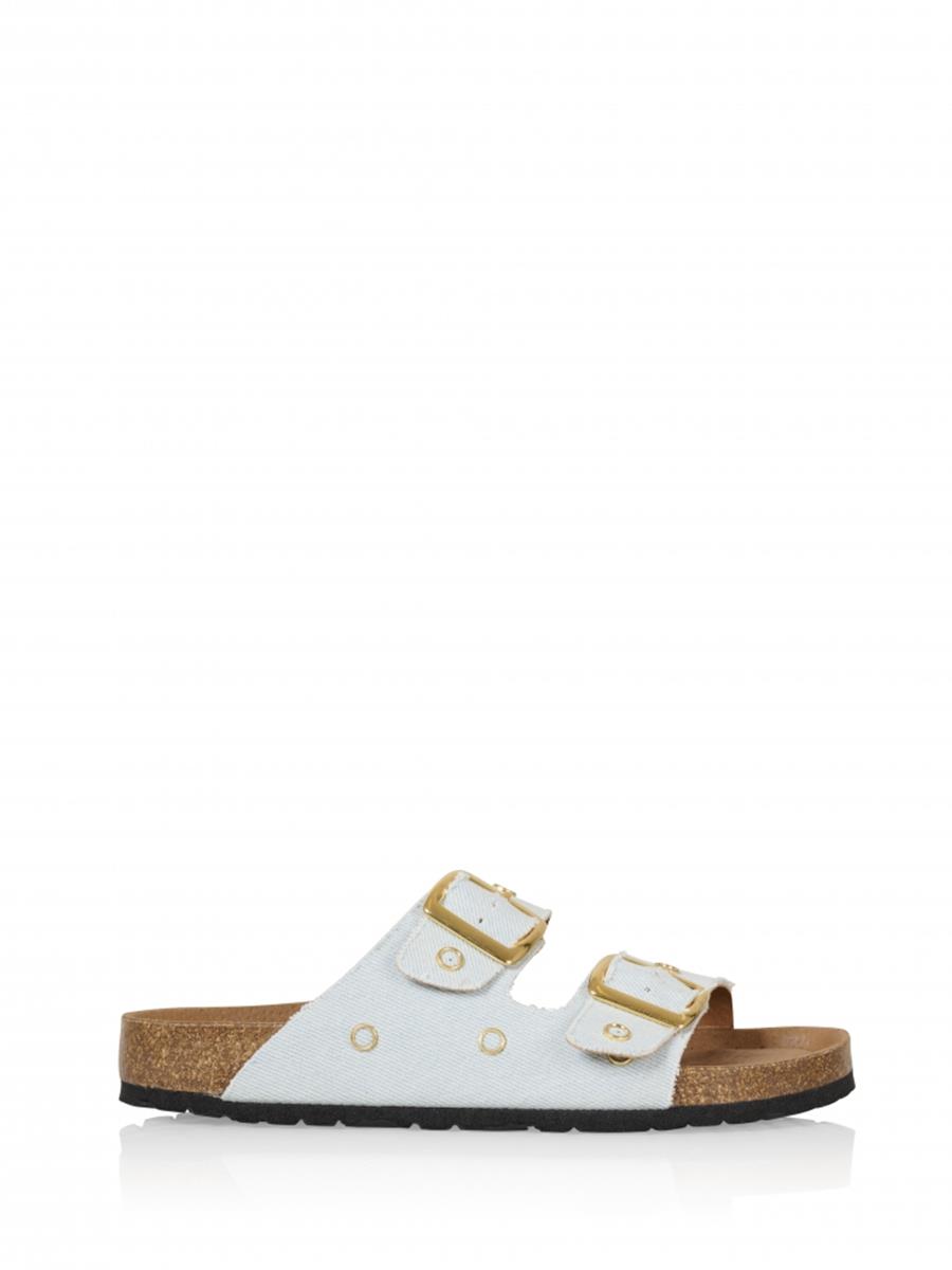 DWRS DWRS Sandalen Madrid Denim Blauw 1