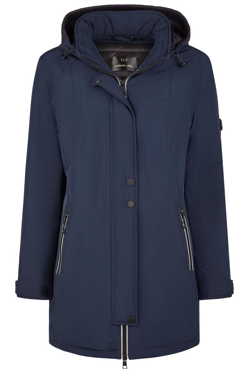 Barbara Lebek Jas 30720052 Blauw 1