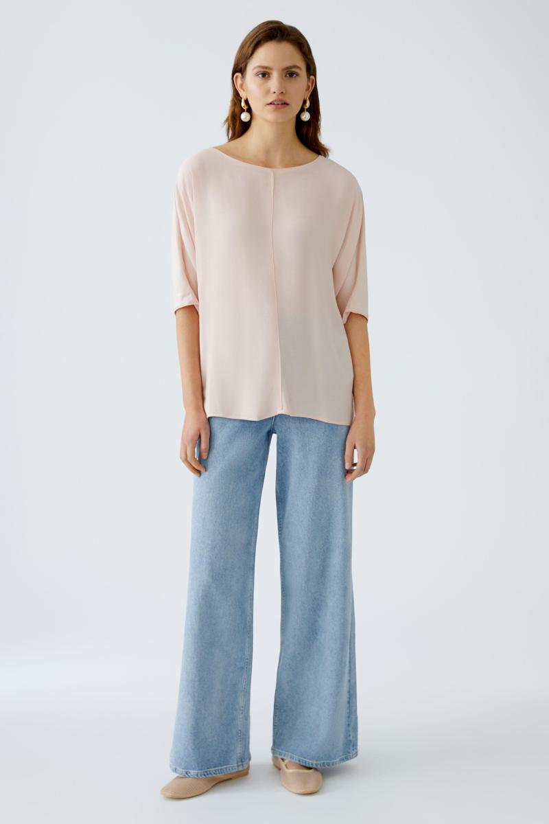 Oui Oui Blouse 0092255 Roze 2