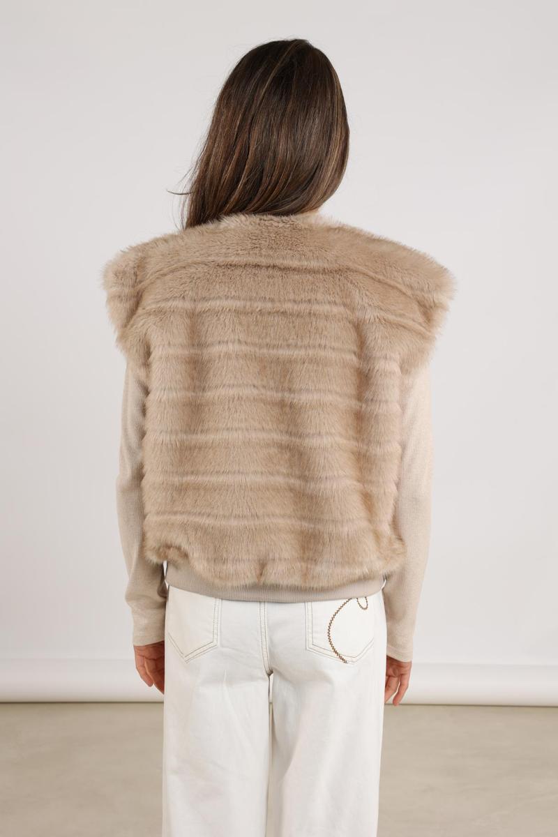 NUKUS Bodywarmer NKF08011 Beige 6