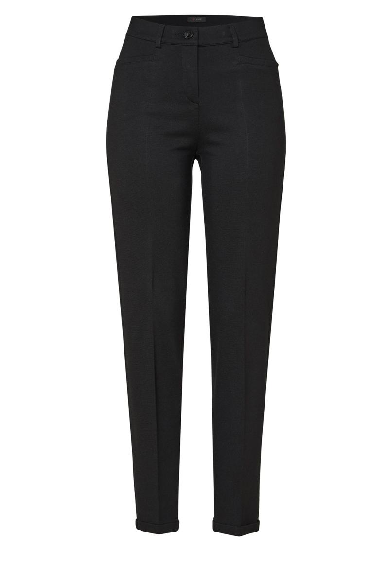 TONI TONI Pantalon Jolie Turn Up Zwart 1
