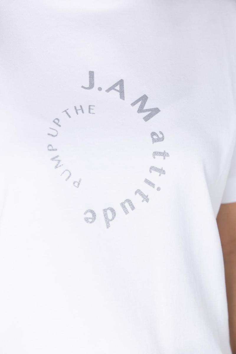Jansen Amsterdam T-Shirt LARA W25 Wit 3