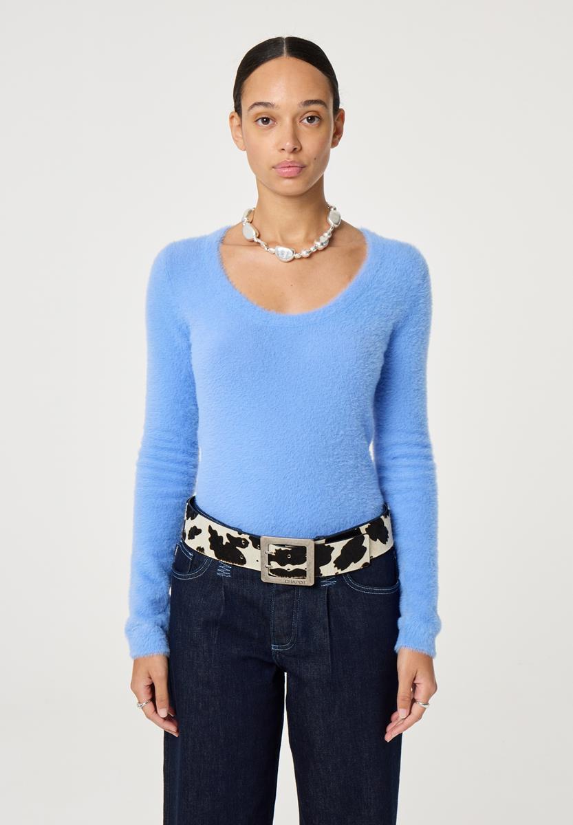 Fabienne Chapot Trui Kate Top Blauw 1