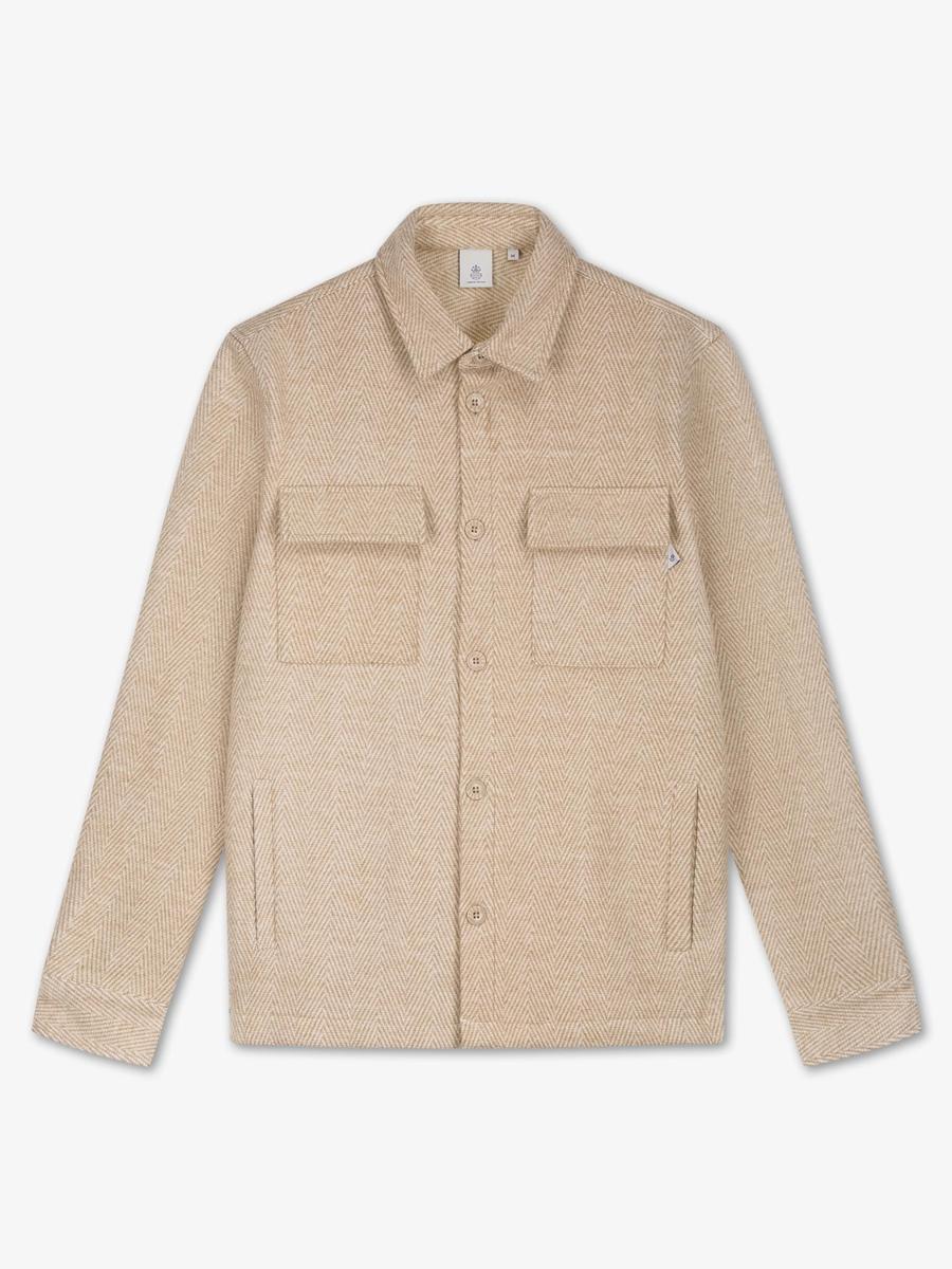 Law of the Sea Overshirt LAW-10219 Beige 2