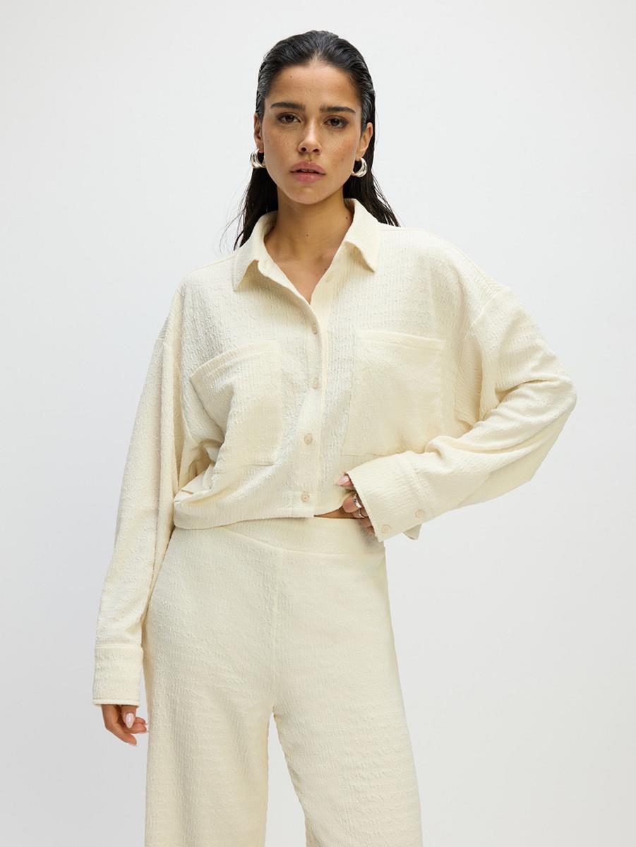 Refined Department Refined Department Blouse Lyloe Off-White 1
