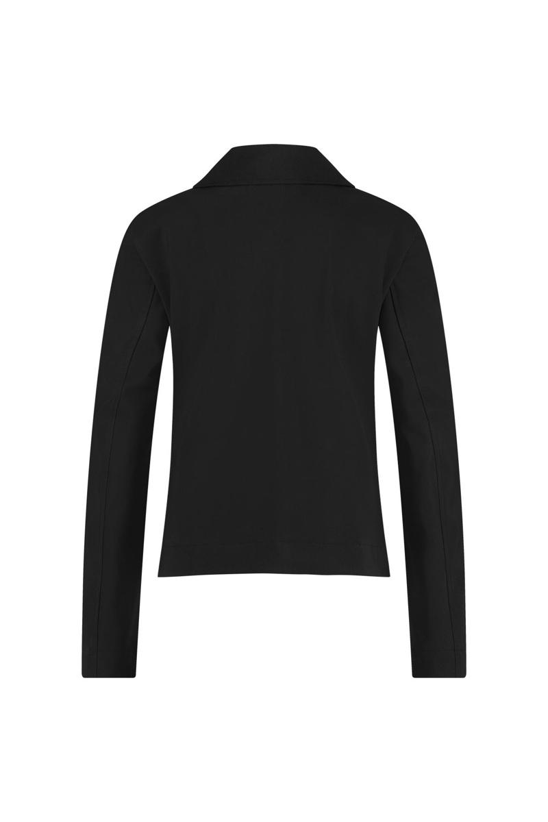 Studio Anneloes Studio Anneloes Blazer Claire bonded jac Zwart 2