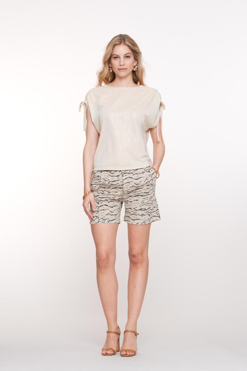 Geisha Geisha T-Shirt 52401-41 Beige 5