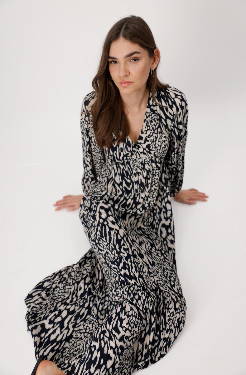 Monari Monari Jurk 409704 Zwart 6