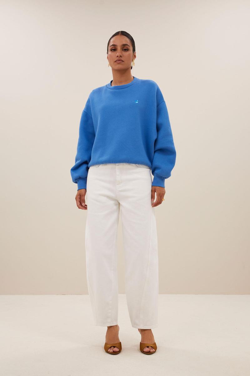 By-Bar By-Bar Sweater Bibi Dancing Swea Blauw 2