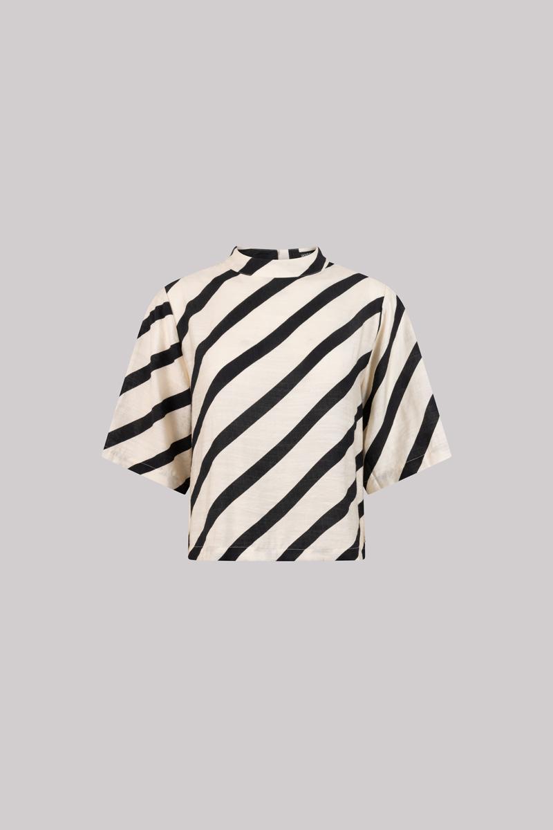 Jansen Amsterdam Jansen Amsterdam T-Shirt TEDDIE SS25 Beige 5