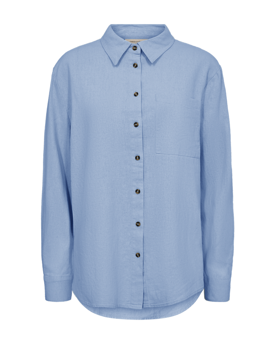 Freequent Freequent Blouse Lava Blauw 2