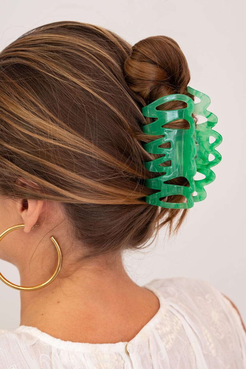 My Jewellery Haarclip MJ12906 Groen 1