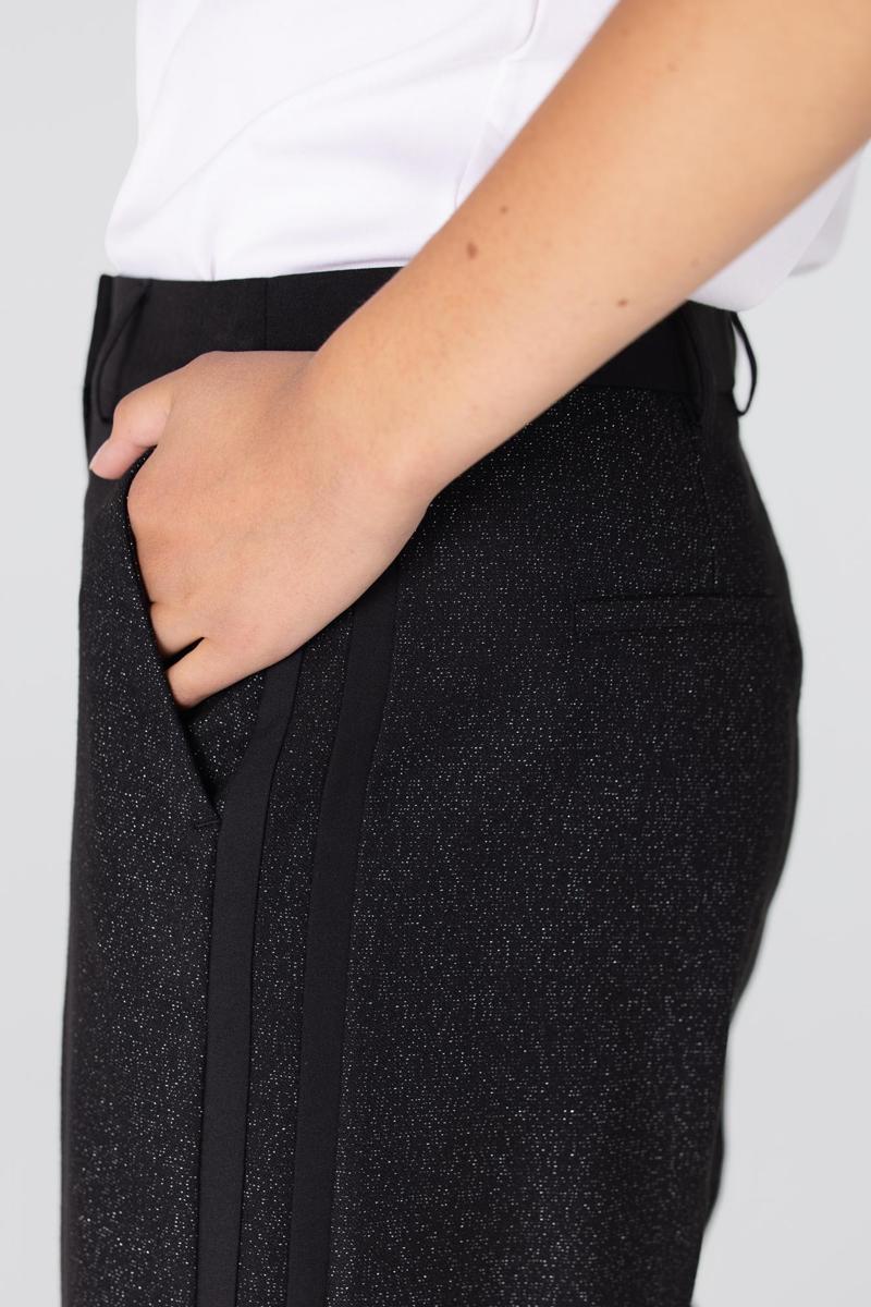 Jansen Amsterdam Pantalon LUCIA W25.4 Zwart 3