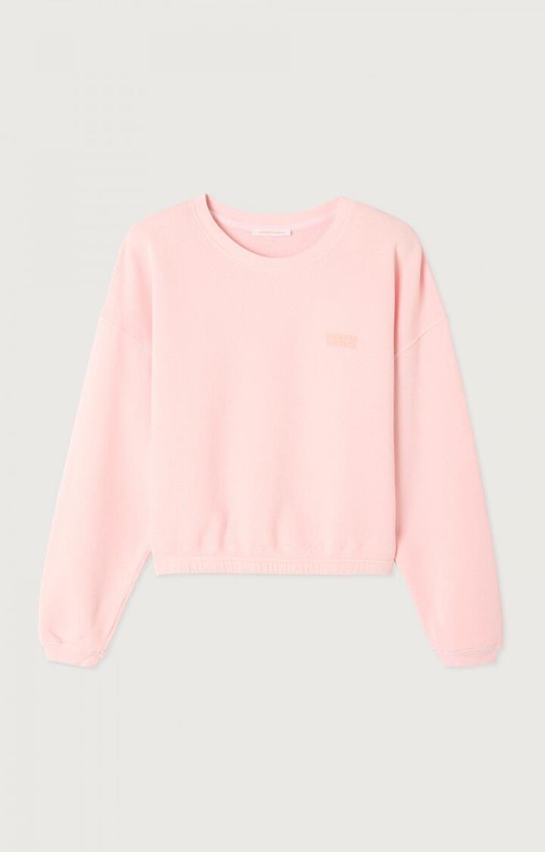 American Vintage Sweater Izubird Roze 1