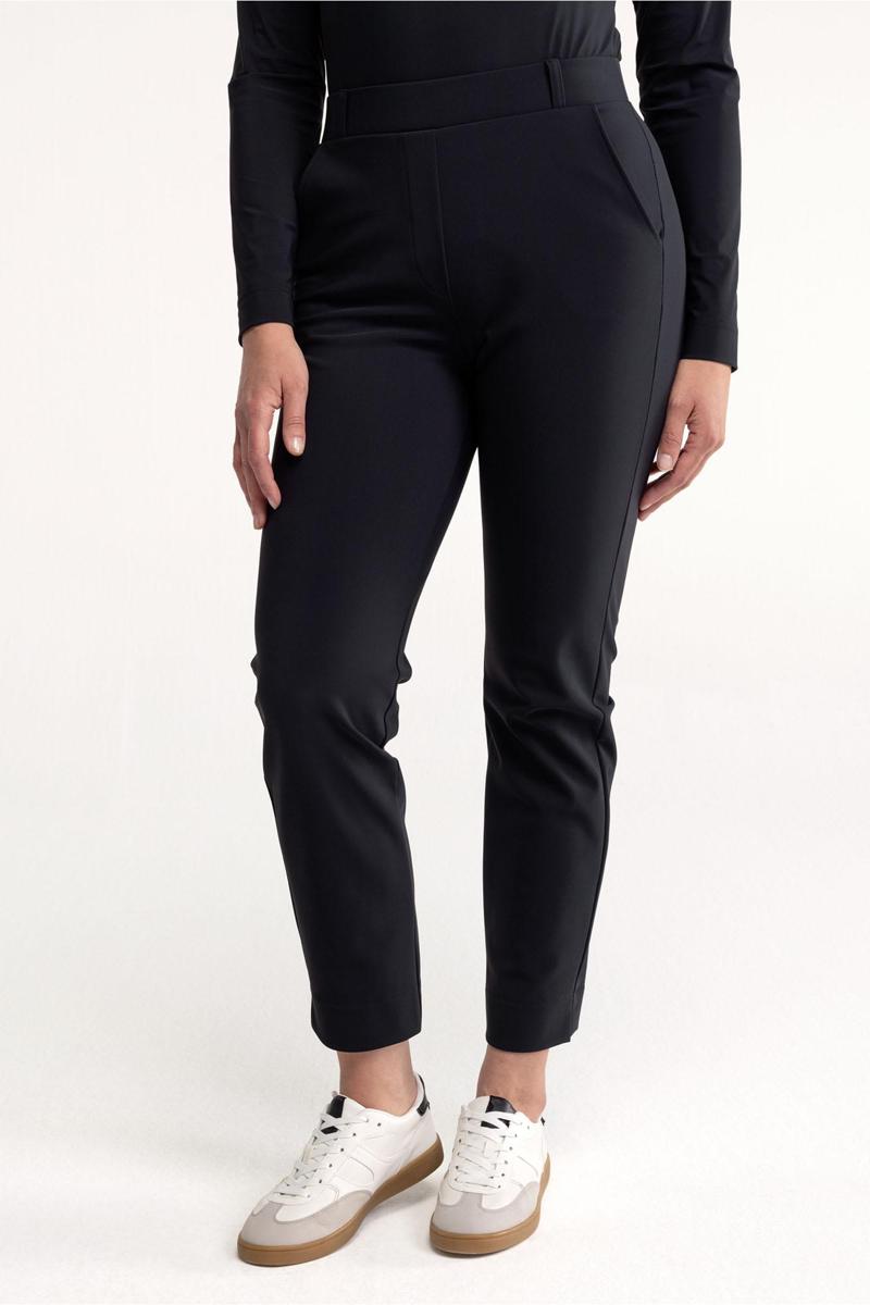Studio Anneloes Studio Anneloes Pantalon Anne bonded trous Zwart 4