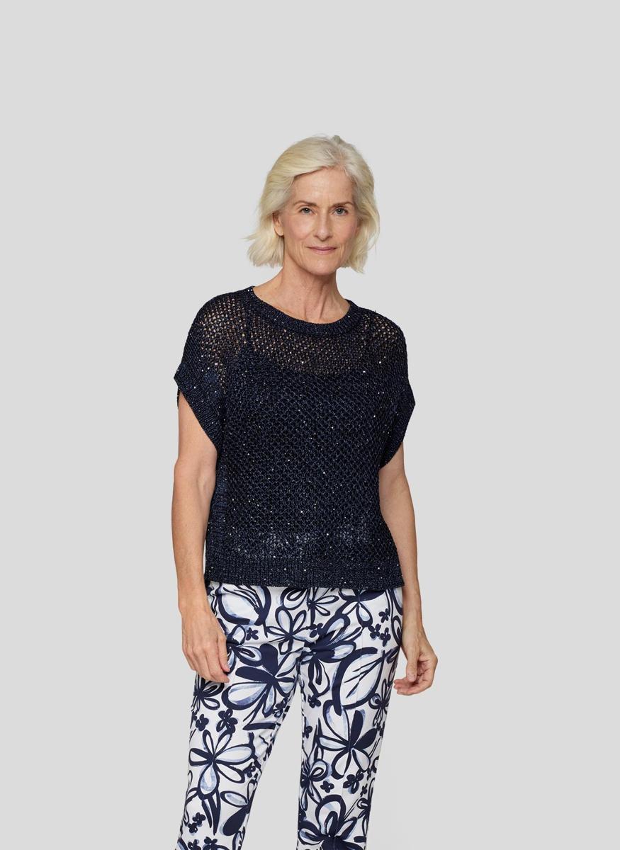 Rabe Rabe Trui 54-223604 Blauw 6