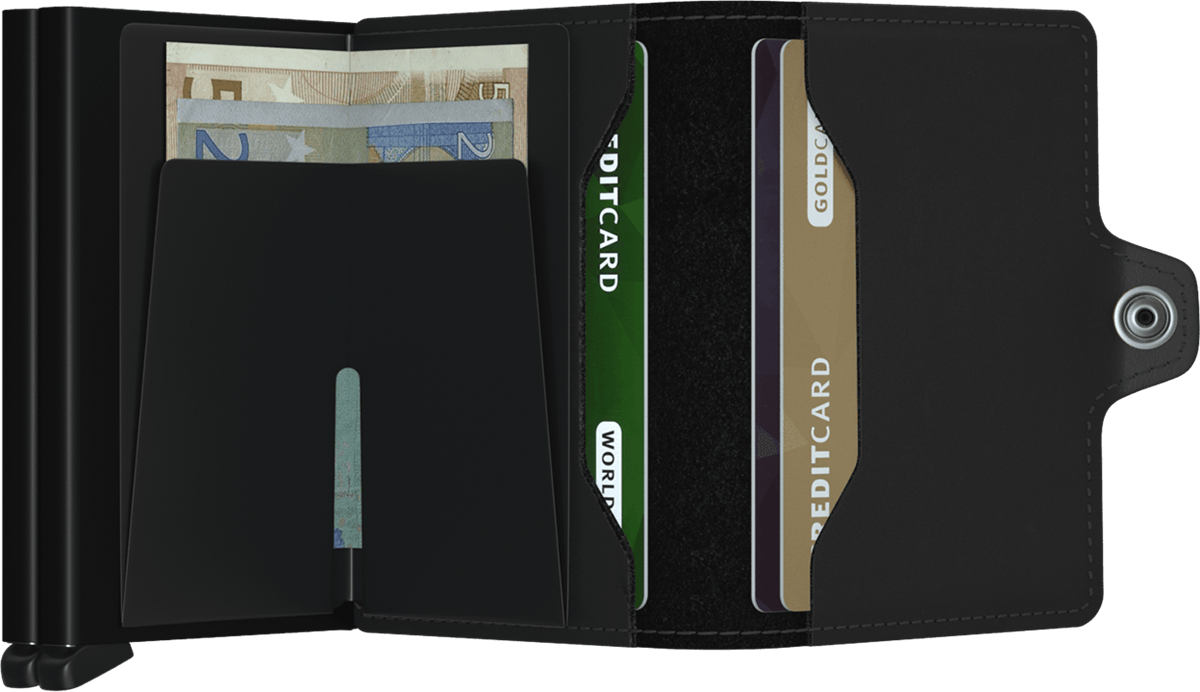 Secrid Secrid Twinwallet Matte Black Zwart 3