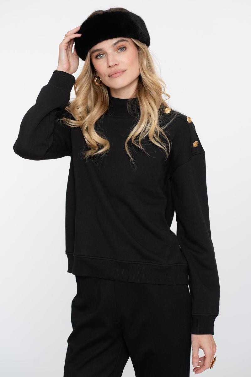 Geisha Sweater 52600-41 Zwart 1