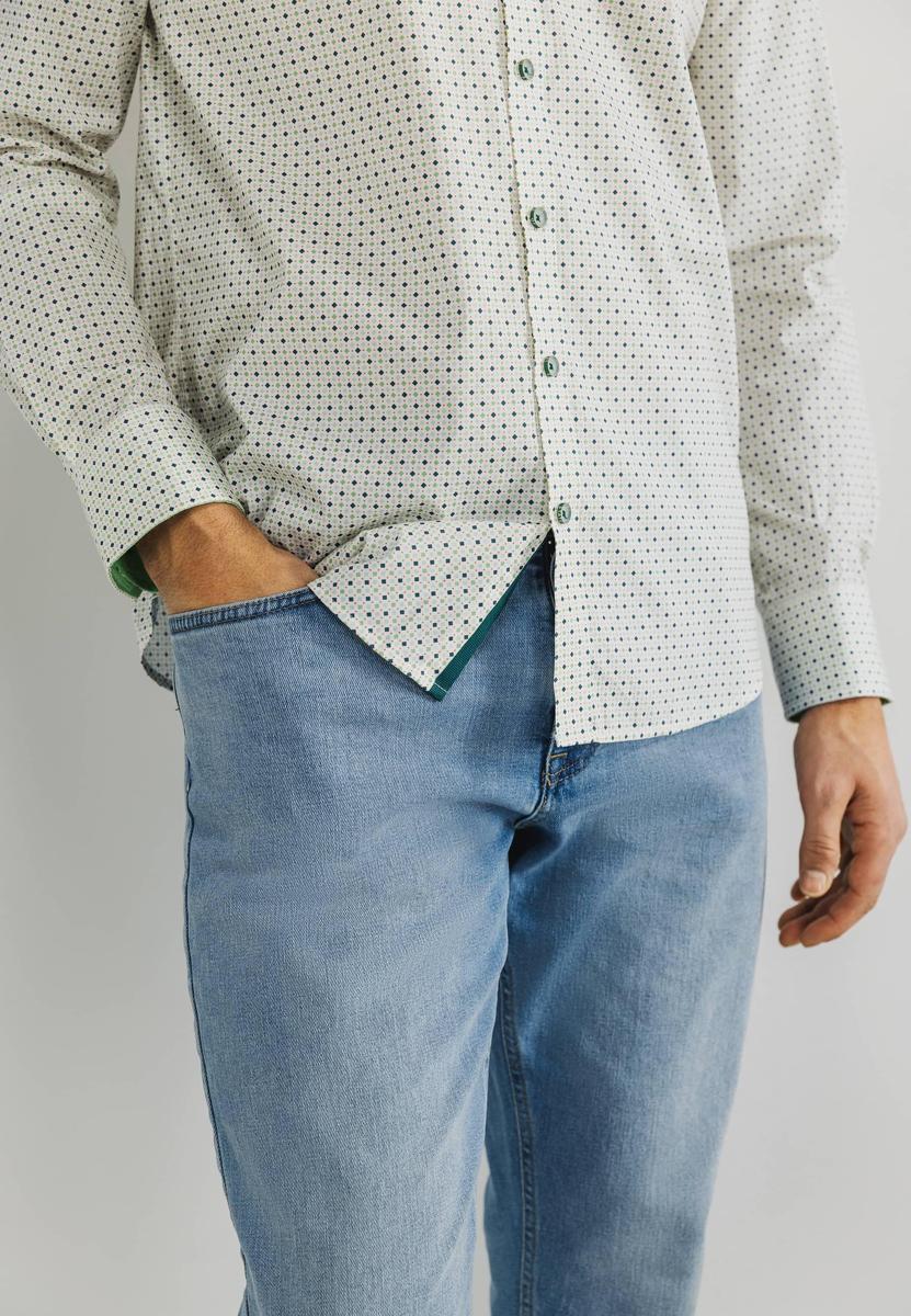 State of Art State of Art Overhemd 214-15220 Blauw 4